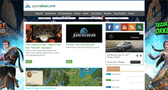 Desktop Screenshot of oyunsitesi.com